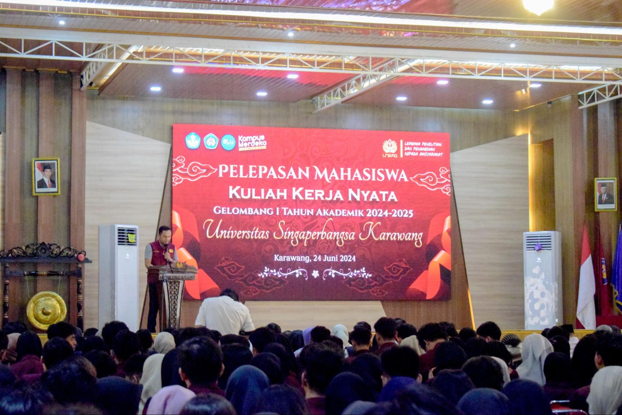 Thumbnail Artikel Unsika Gelar Pelepasan Mahasiswa KKN Gelombang 1 Tahun Akademik 2024-2025