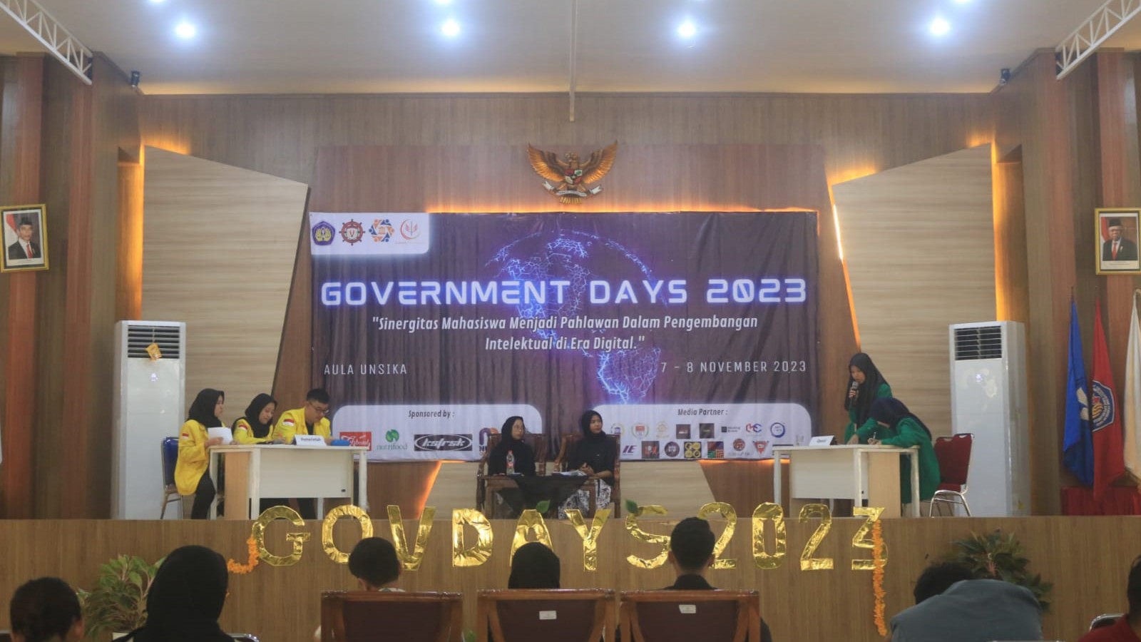 Thumbnail Artikel Diikuti Berbagai Universitas di Indonesia, Hima IP Unsika Gelar Government Days 2023