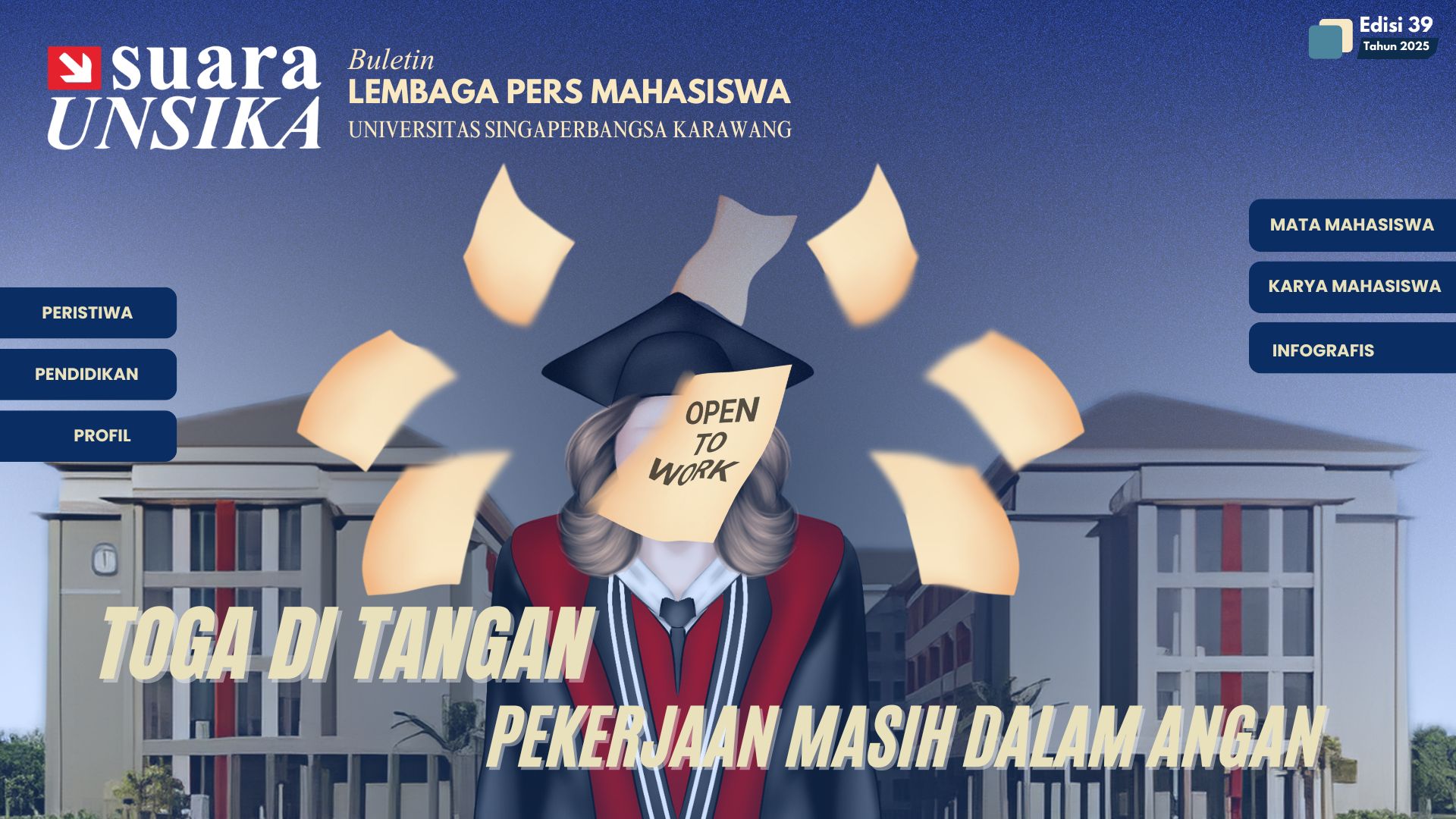 Thumbnail Artikel Buletin Suara Unsika Edisi 39